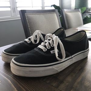 Black classic Vans